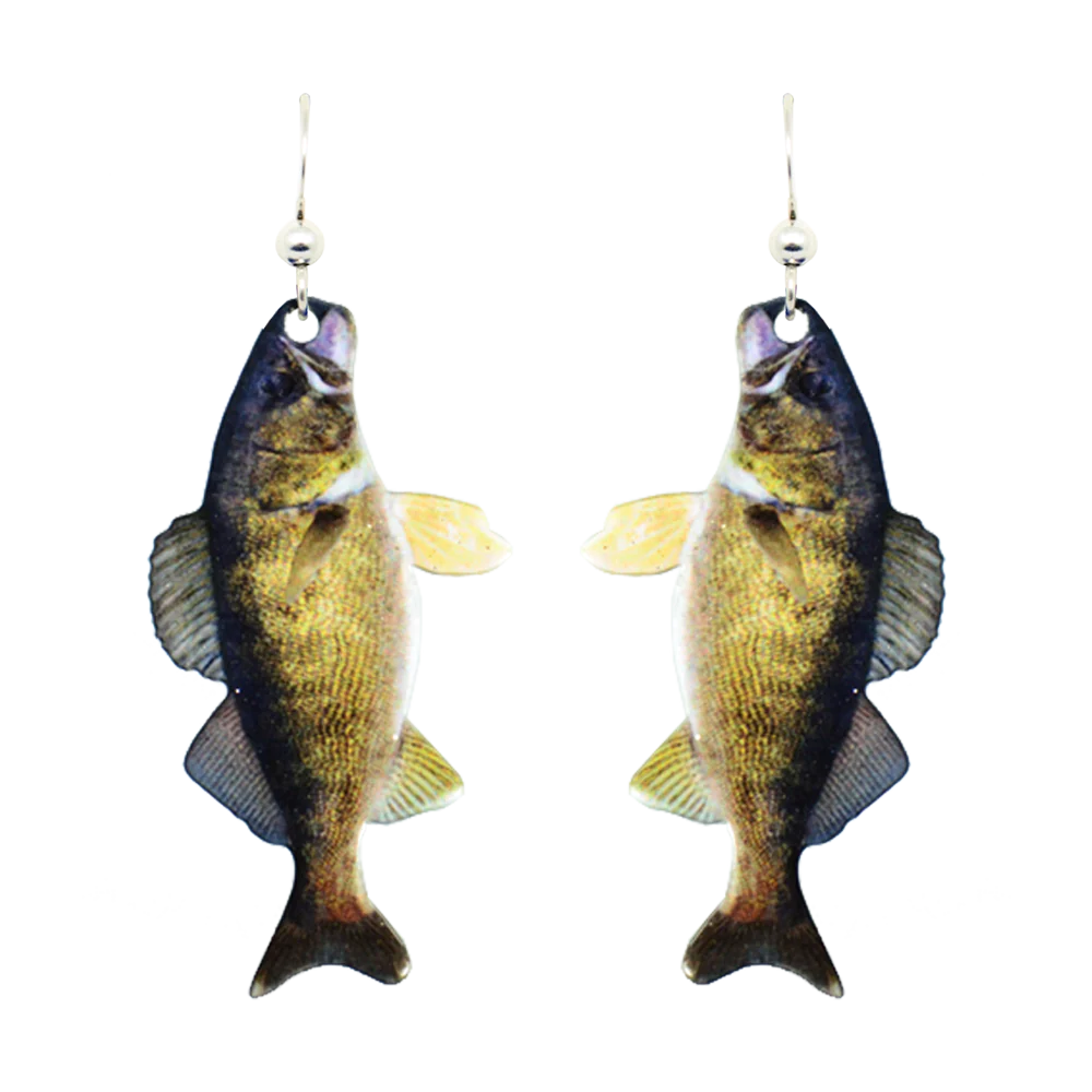 Earrings Walleye