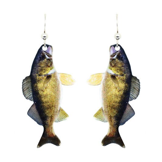 Earrings Walleye