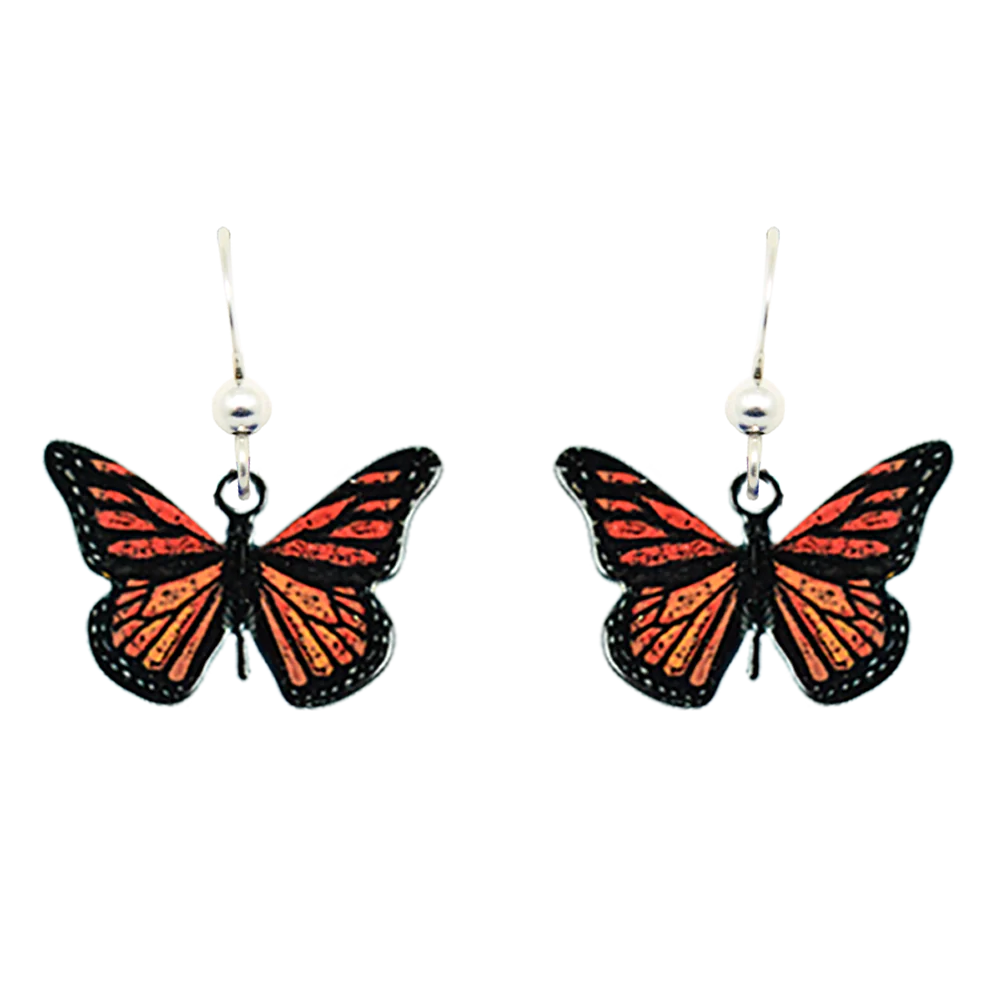 Monarch Butterfly Earrings