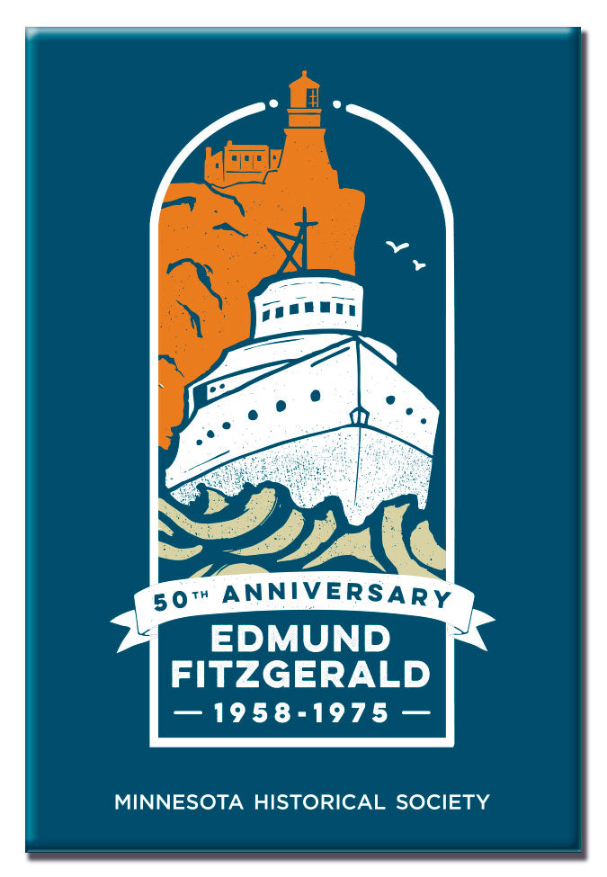 50th Anniversary Edmund Fitzgerald Commemorative Magnet