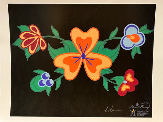 2024 Limited Edition Heart Berry Framable Print