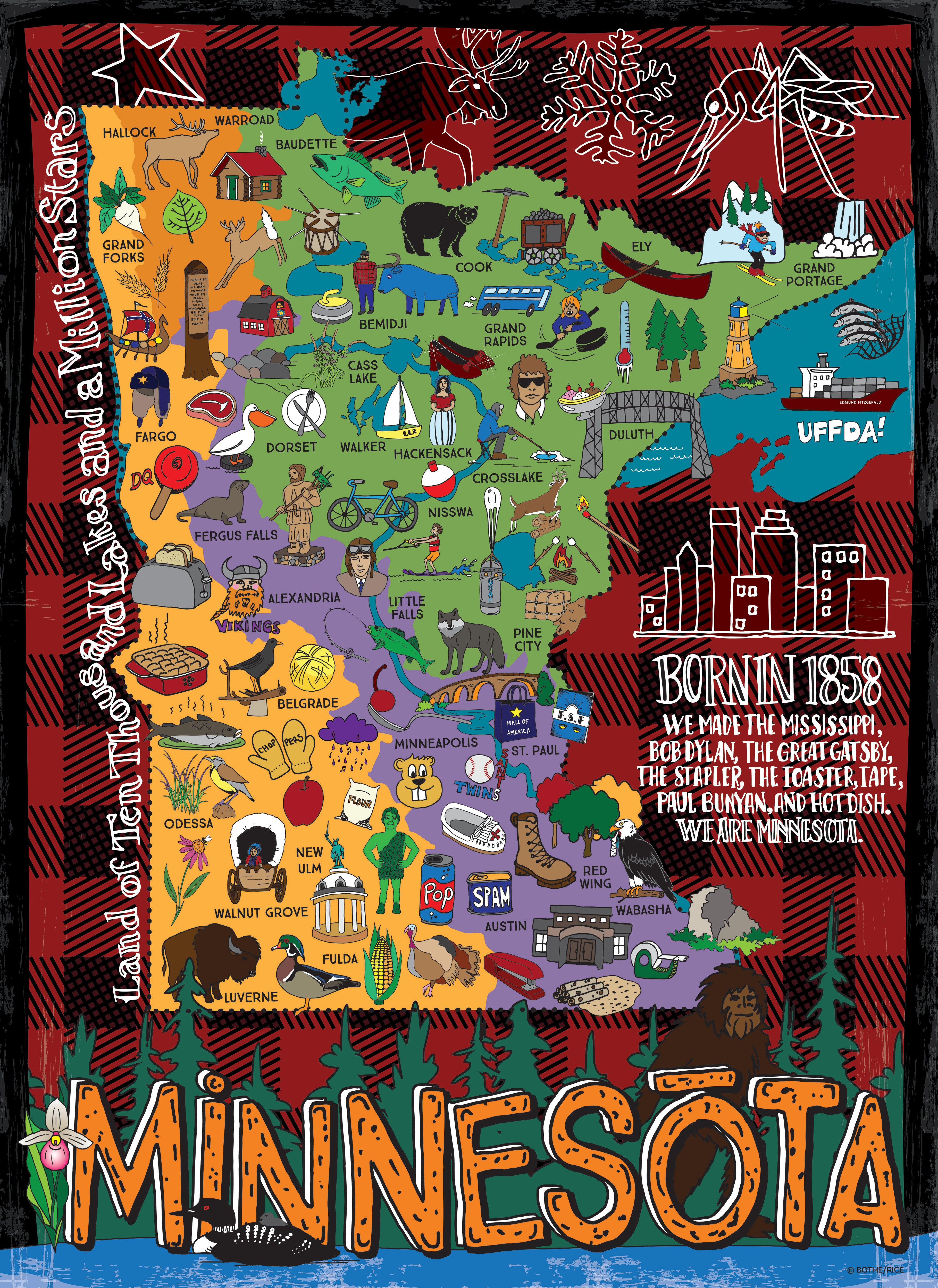 Minnesota 101 1000 PC Puzzle – Minnesota Historical Society