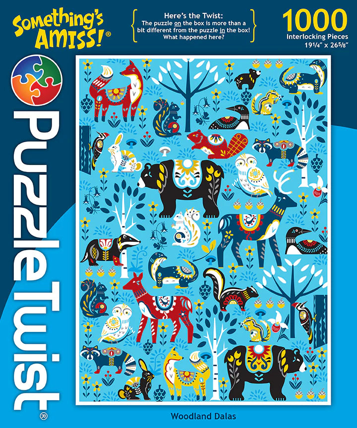 Puzzle Woodland Dalas 1000 PC