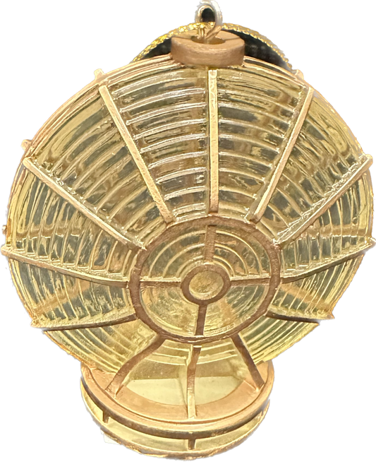 Bi-Valve Fresnel Lens Ornament
