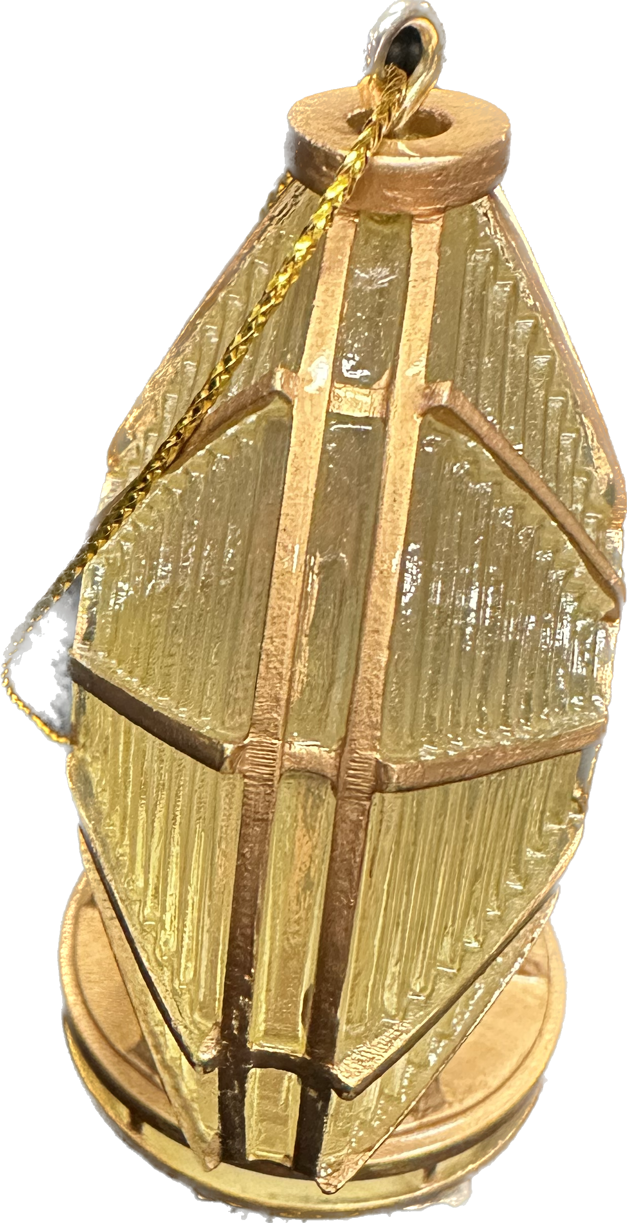 Bi-Valve Fresnel Lens Ornament