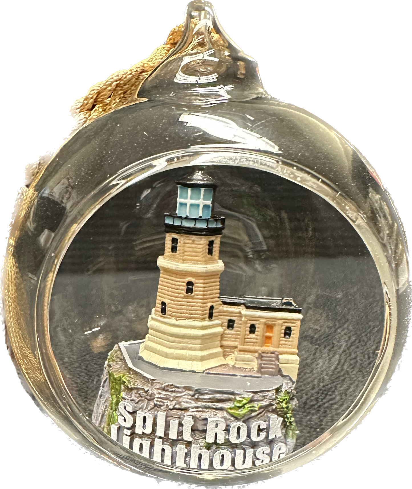 Glass Ornament - Split Rock Lighthouse