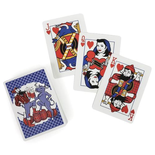 Paul & Babe Cheers Poker Cards