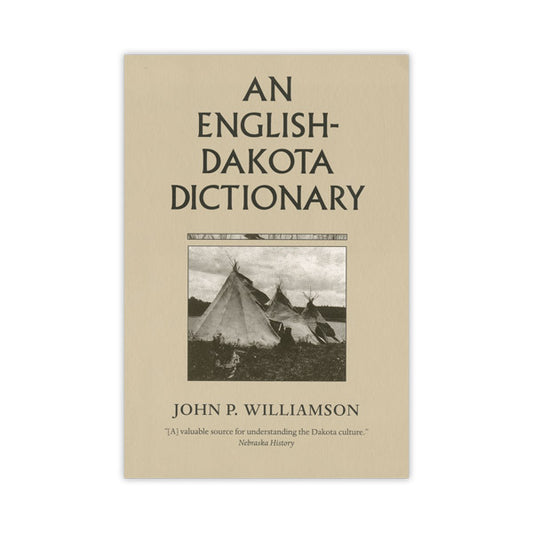 An English-Dakota Dictionary