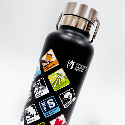 History Hydrator Water Bottle w/Stickers
