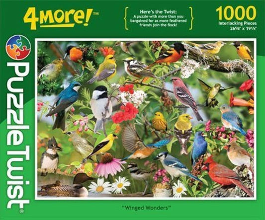 Puzzle Winged Wonders 1000 PC