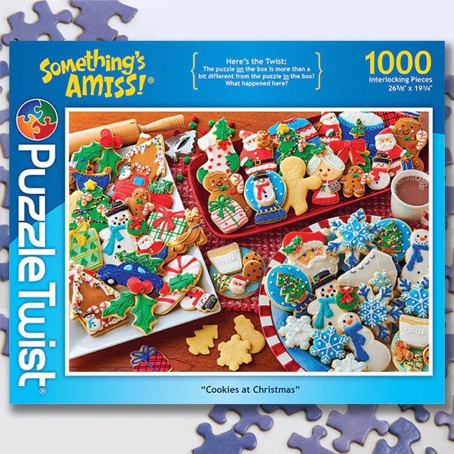 Puzzle Twist Cookies At Xmas