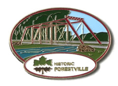 Historic Forestville Bridge Magnet
