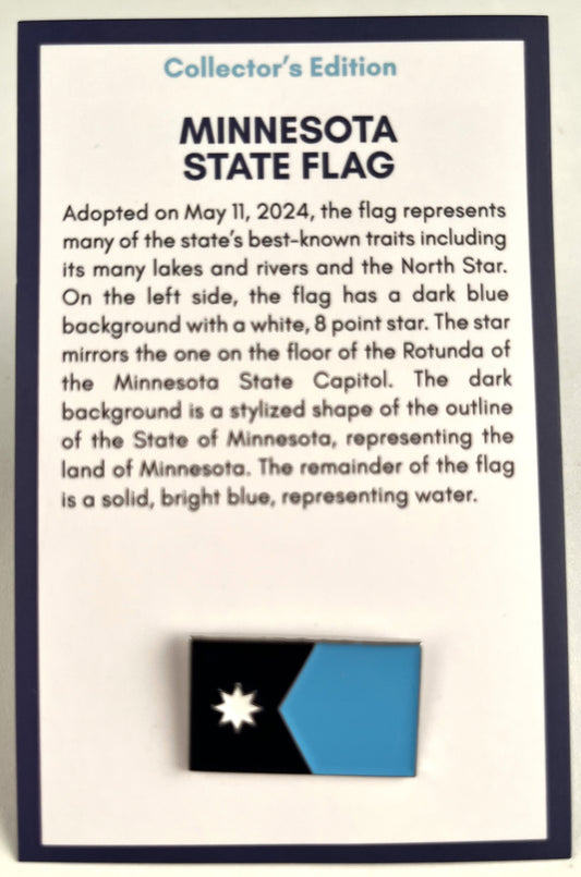 MN 2024 State Flag Pin