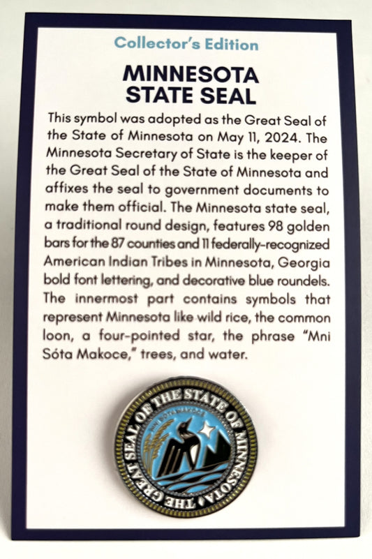 MN 2024 State Seal Pin