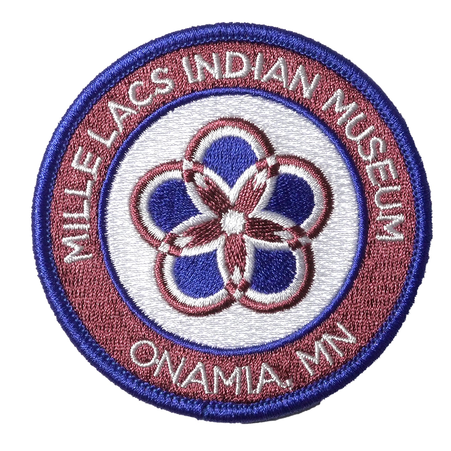 Mille Lacs Indian Museum Logo Patch