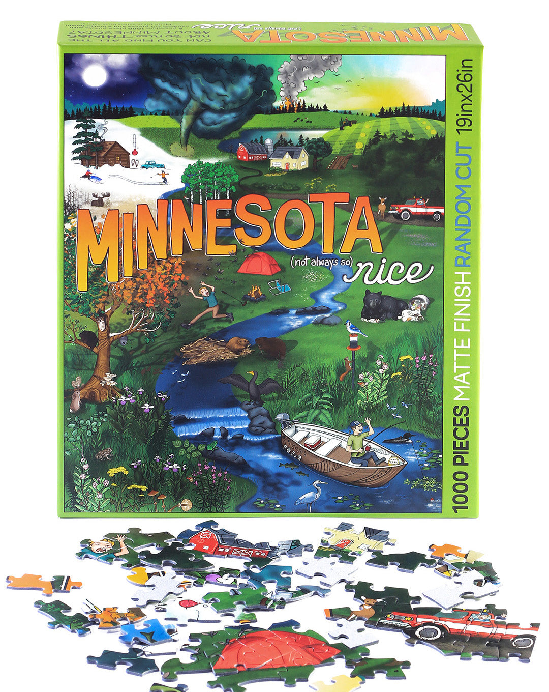 Minnesota (Not Always So) Nice 1000 PC Puzzle