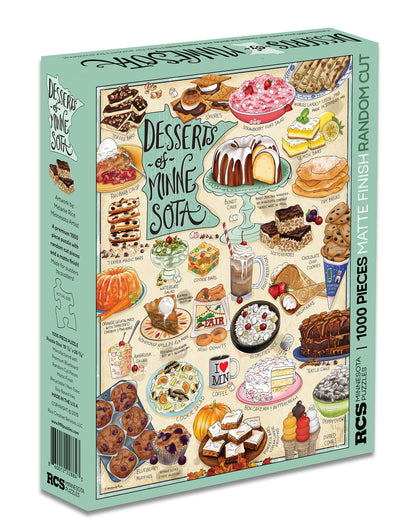 Desserts of Minnesota 1000 Piece Puzzle
