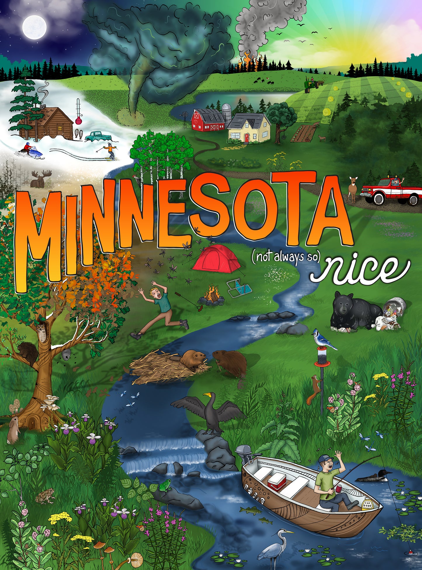 Minnesota (Not Always So) Nice 1000 PC Puzzle