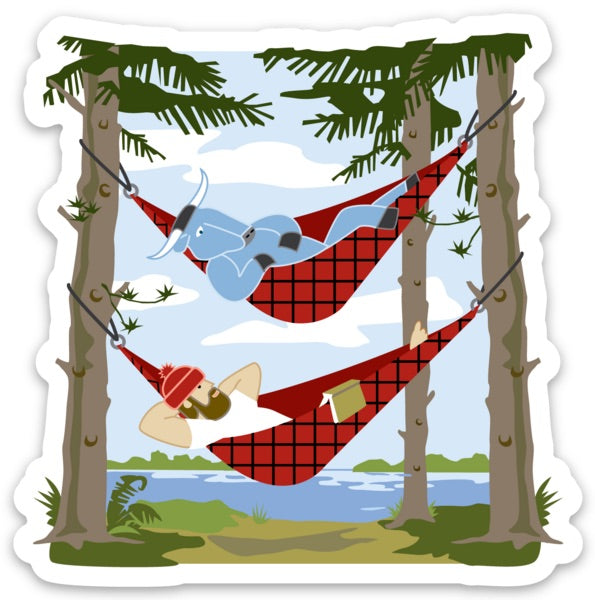 Bunyan Hammocks sticker