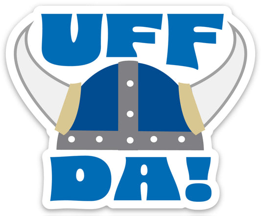Uff Da Sticker