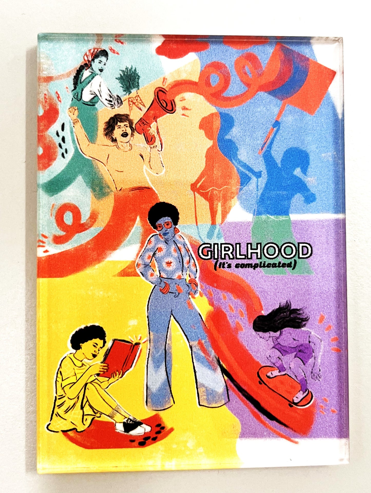 Girlhood Exhibit Acrylic Magnet