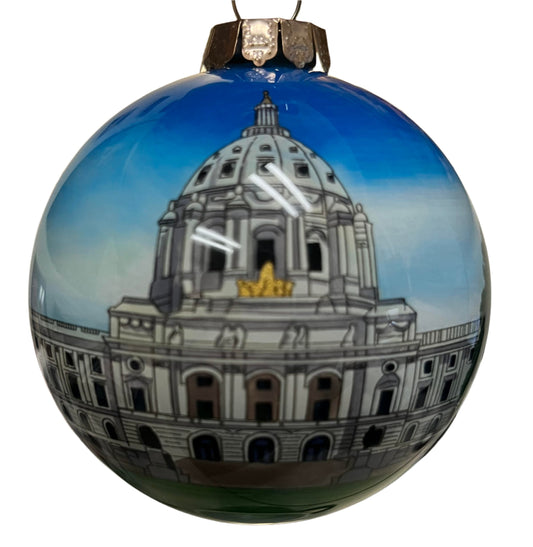 Ornament Hand Painted Capitol