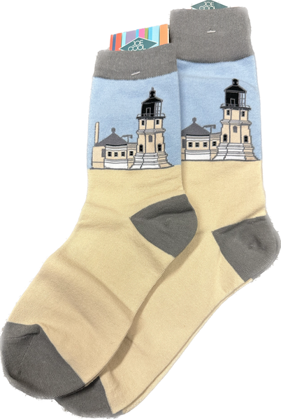 Joe cool Custom Split Rock Lighthouse Socks