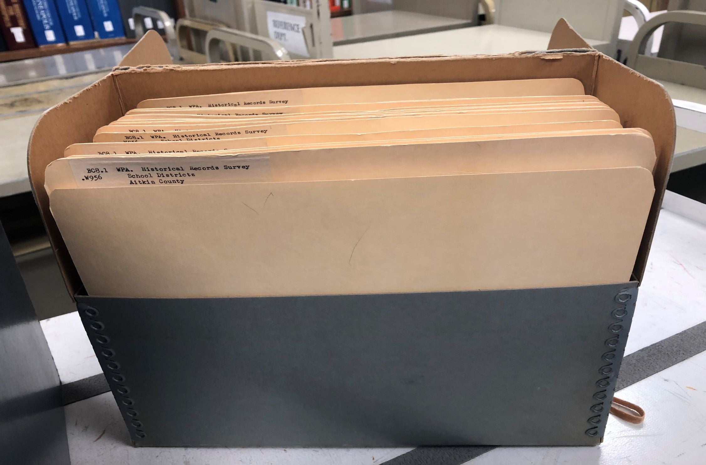 Copy Request (folders from boxes) – Minnesota Historical Society