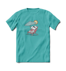 Snoopy Beach T Shirt