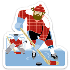 Bunyan Hockey sticker