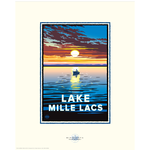 Lake Mille Lacs Print