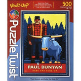 Paul Bunyan and Babe Puzzle Twist