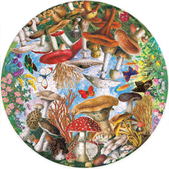 Mushrooms & Butterflies 500 Piece Puzzle