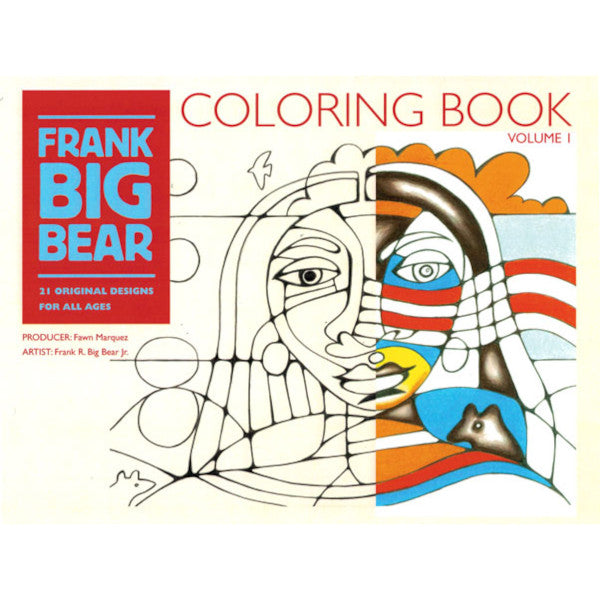 Frank Big Bear Coloring Book