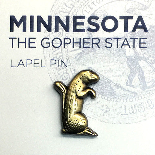 Gopher Lapel Pin – Minnesota Historical Society