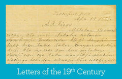 Primary Source Packet: Letters of the 19th Century