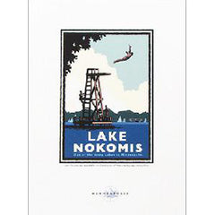 Lake Nokomis Dive Print