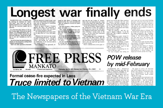 Primary Source Packet: Newspapers of the Vietnam War Era