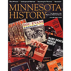 Minnesota History Magazine Fall 2000 (57:3)