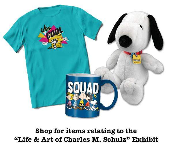 Shop Charles Schulz Exhibit